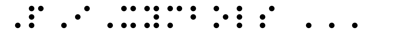 PIXymbols Braille Regular